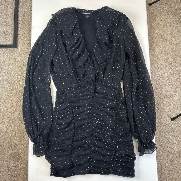 SABINE MUSAYEV Manuela‎ Mini Dress in Black Size XS - Picture 4 of 10